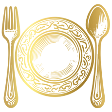 comida dorada